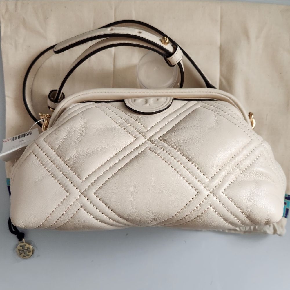 Tory Burch Fleming Soft Small Frame Crossbody Bag… - image 2